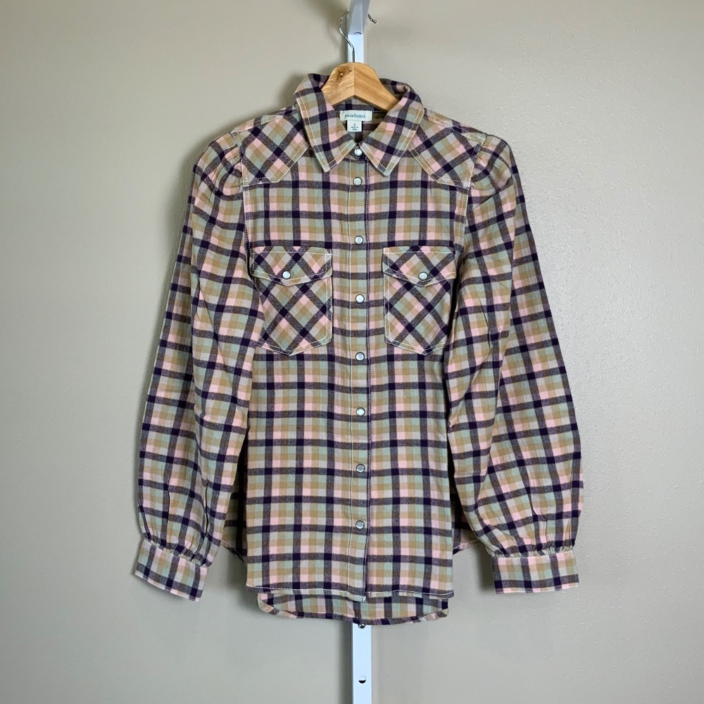 Sundance Lenora Plaid Shirt